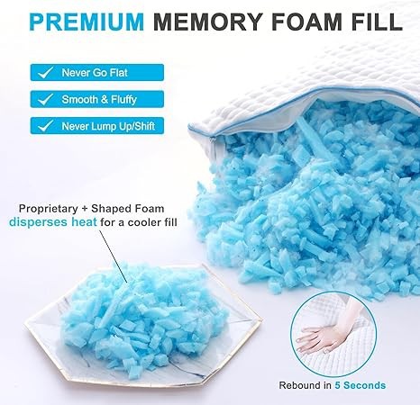 2-Pack Cooling Gel Shredded Memory Foam Pillows price