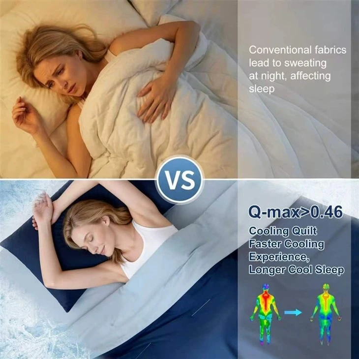 Dual-Sided Silky Cooling Queen Comforter best