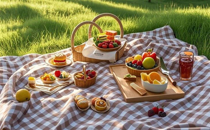 Family Outdoor Waterproof Durable Picnic Blankets high quality
